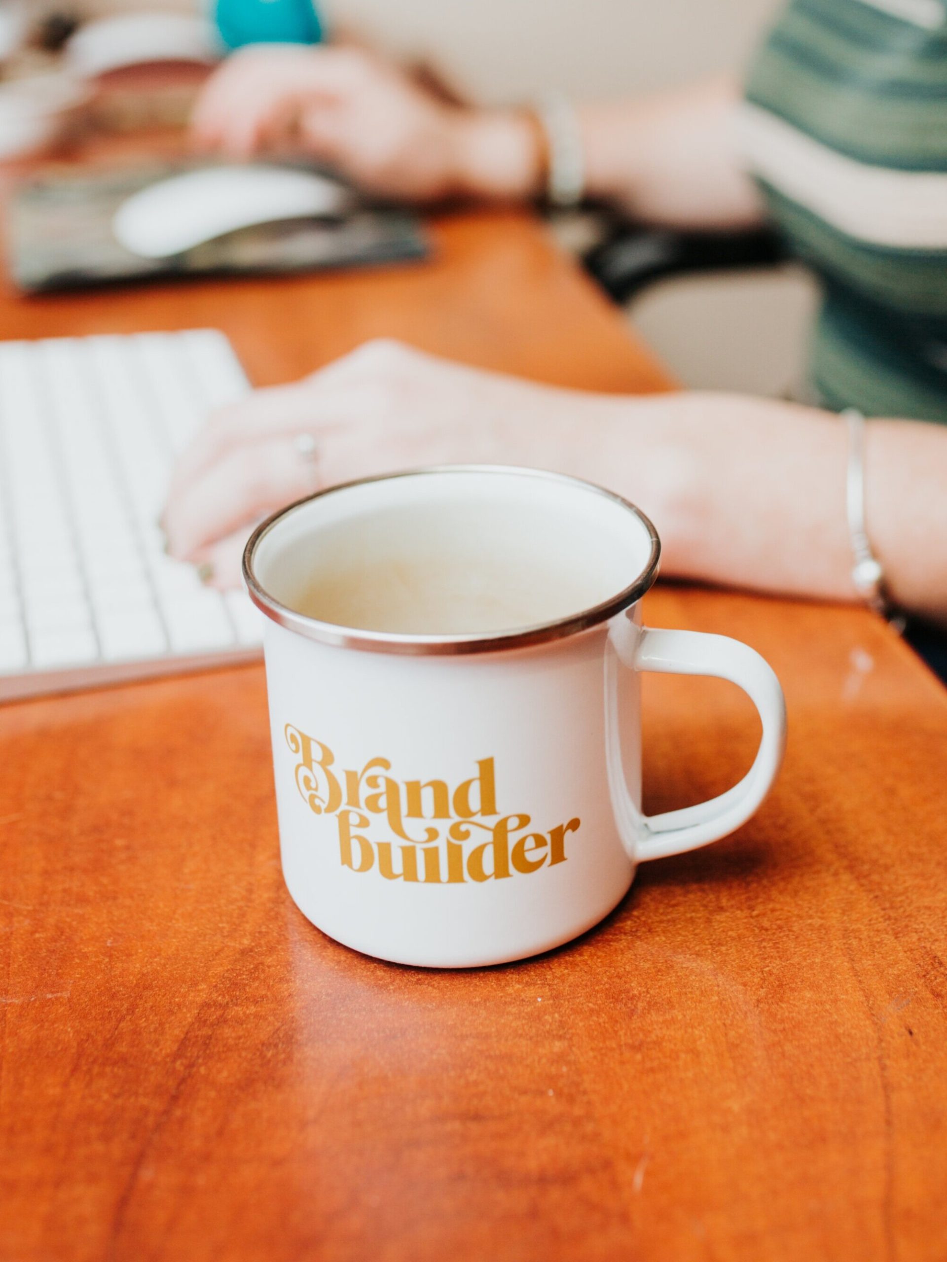 Brand Builder Enamel Mug